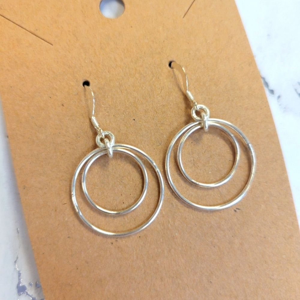 Sterling Silver Earrings /Meraki by Ella design